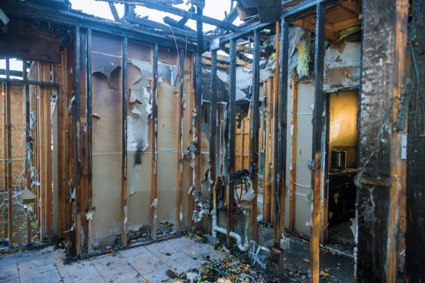 Professional Fire Damage Removal technician working in Cabin John, MD